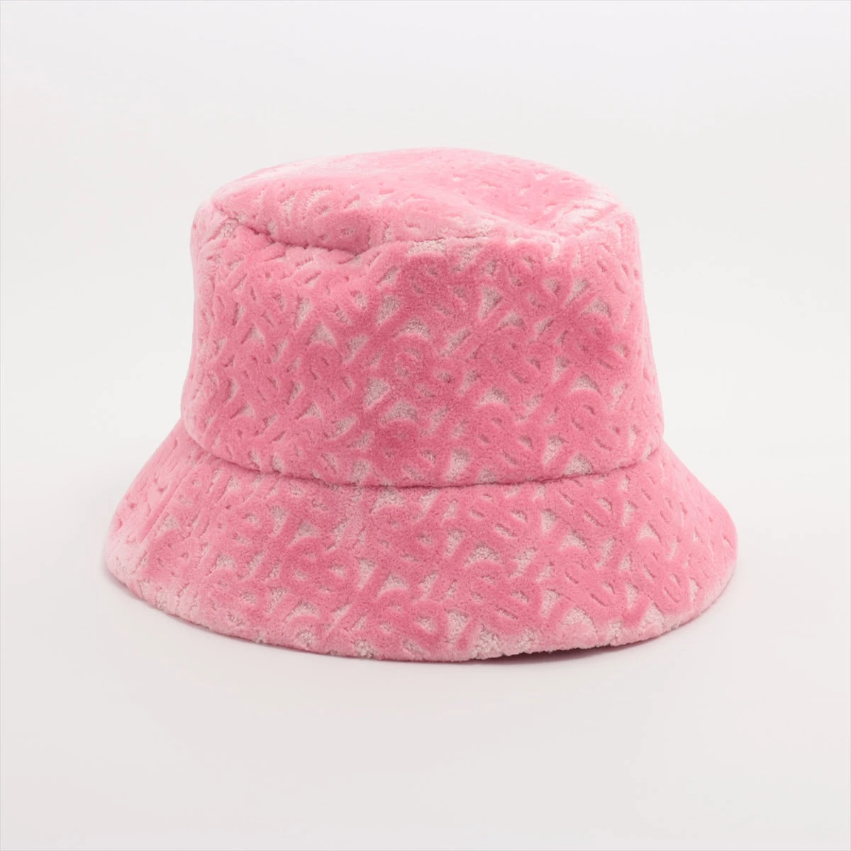 【美品】BURBERRY ピンク バーバリーバケットハット Ｍ 極美品】Burberry バーバリー バケットハット リバーシブル M
