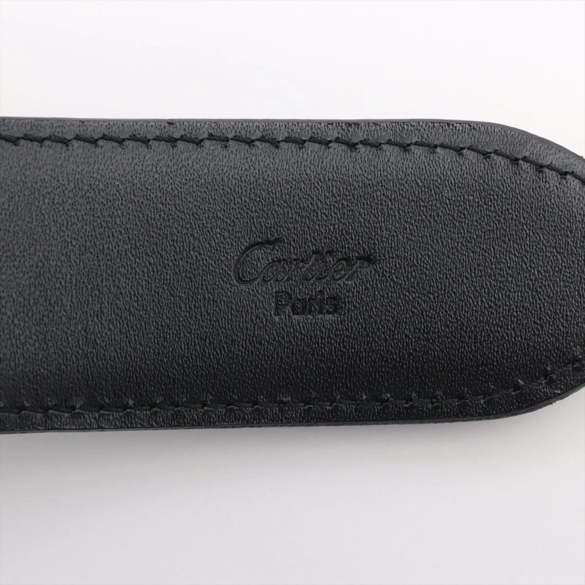 カルティエ ベルト レザー ブラック A3445508｜中古ブランド品
