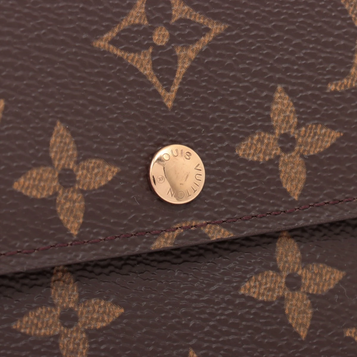 外観美 ルイヴィトン モノグラム ポシェット ポルトモネ クレディ 815 Louis Vuitton๑ルイヴィトン*二つ折り長財布✧ポシェットポルト