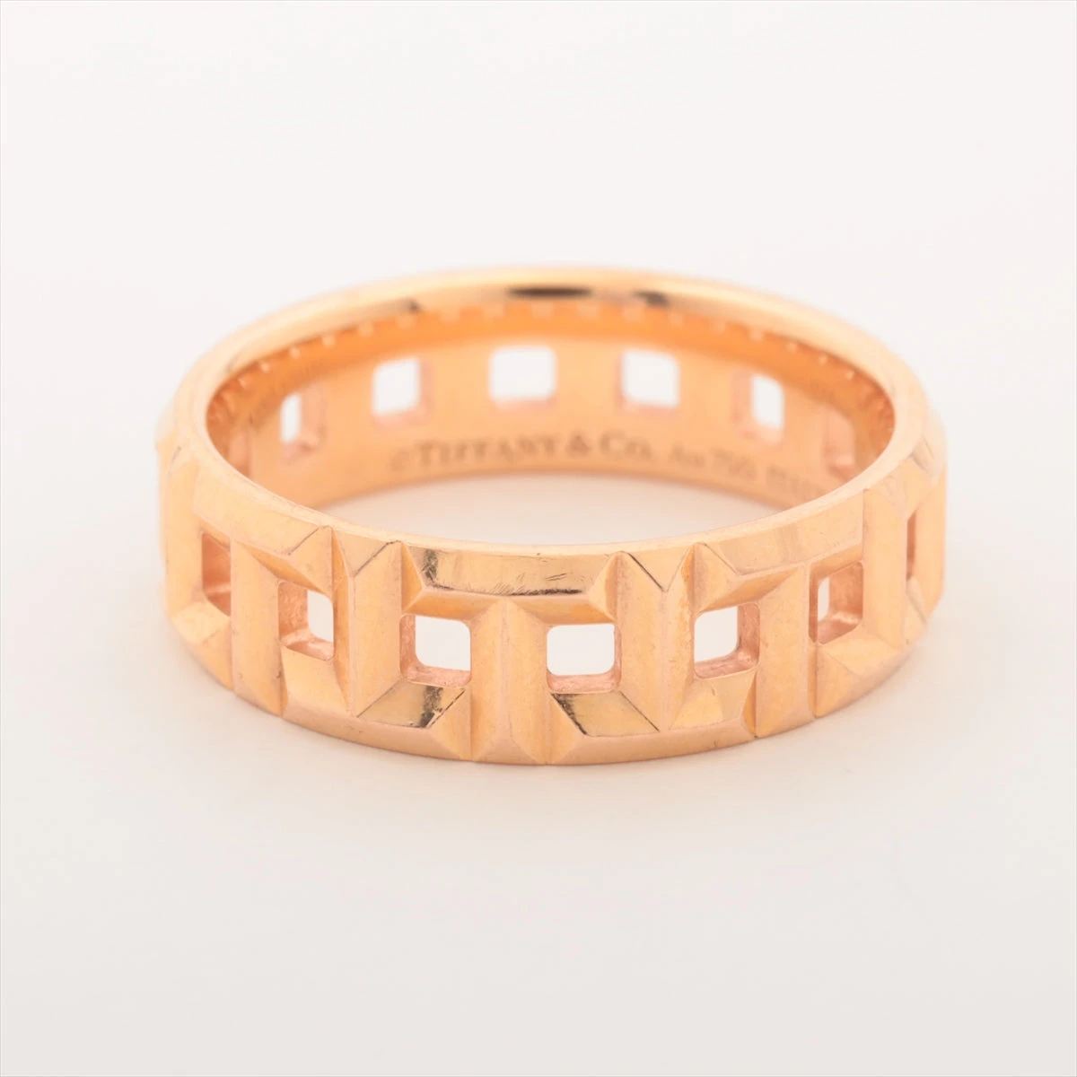 【TIFFANY&CO.】ティファニー T トゥルー ワイド リング RG TIFFANY&CO.】ティファニー T トゥルー ワイド リング RG ティファニー