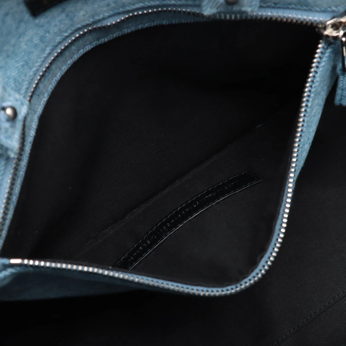 バレンシアガ バルベス デニム 2WAYハンドバッグ ブルー 671404