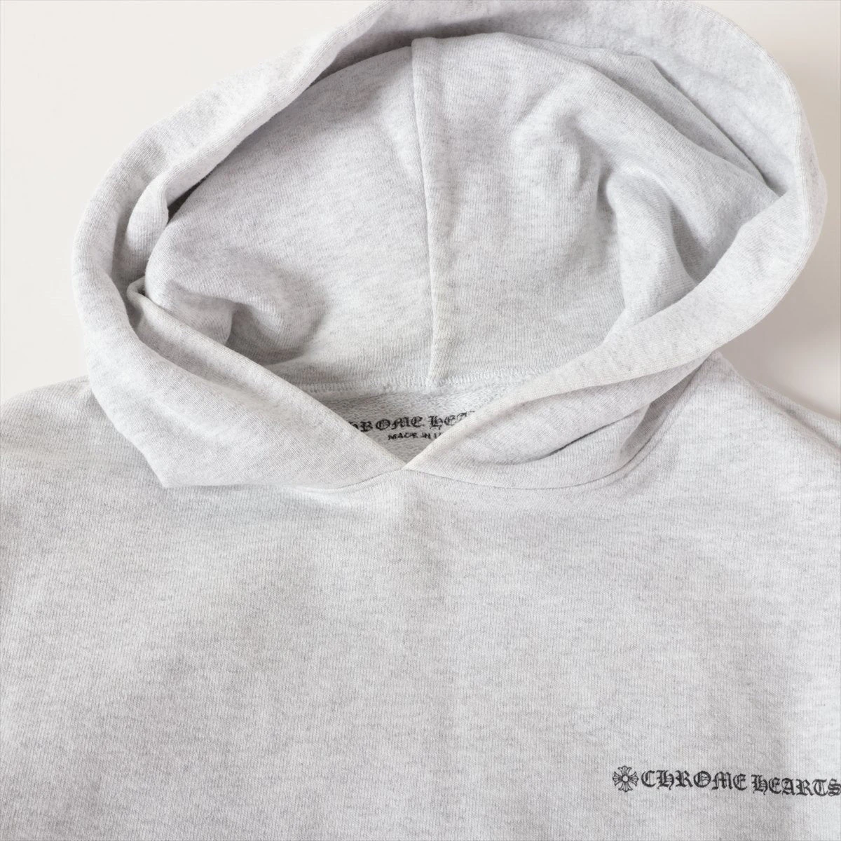クロムハーツ★マッティボーイ ジップアップ フーディ グレー CHROME HEARTS クロムハーツ ×MATTY BOY Brain Hoodie ×マッティ