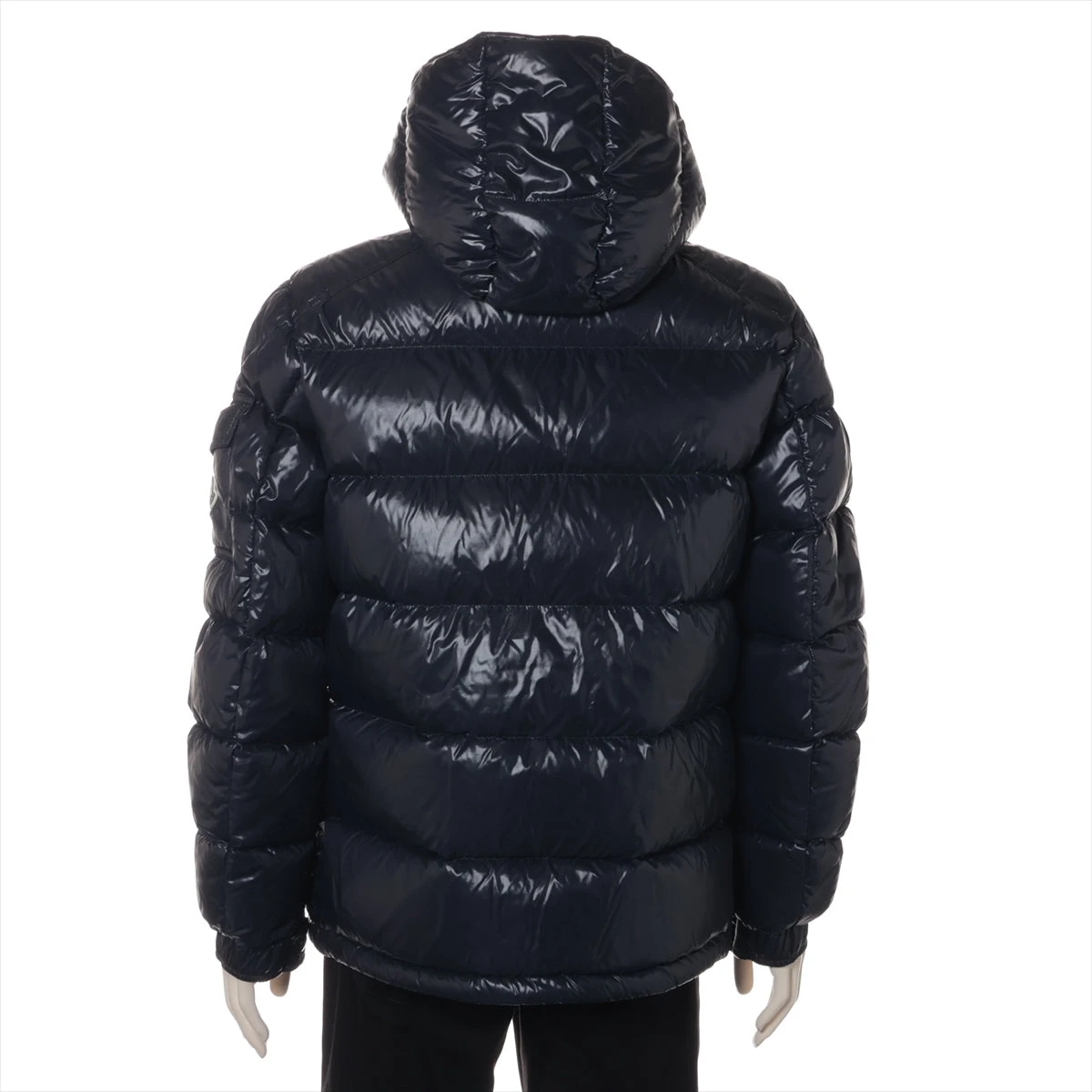 MONCLER ネイビー ナイロンダウンジャケット (美品) MONCLER MONCLER/モンクレール FATSIAN 18年 0 ナイロン ダウン