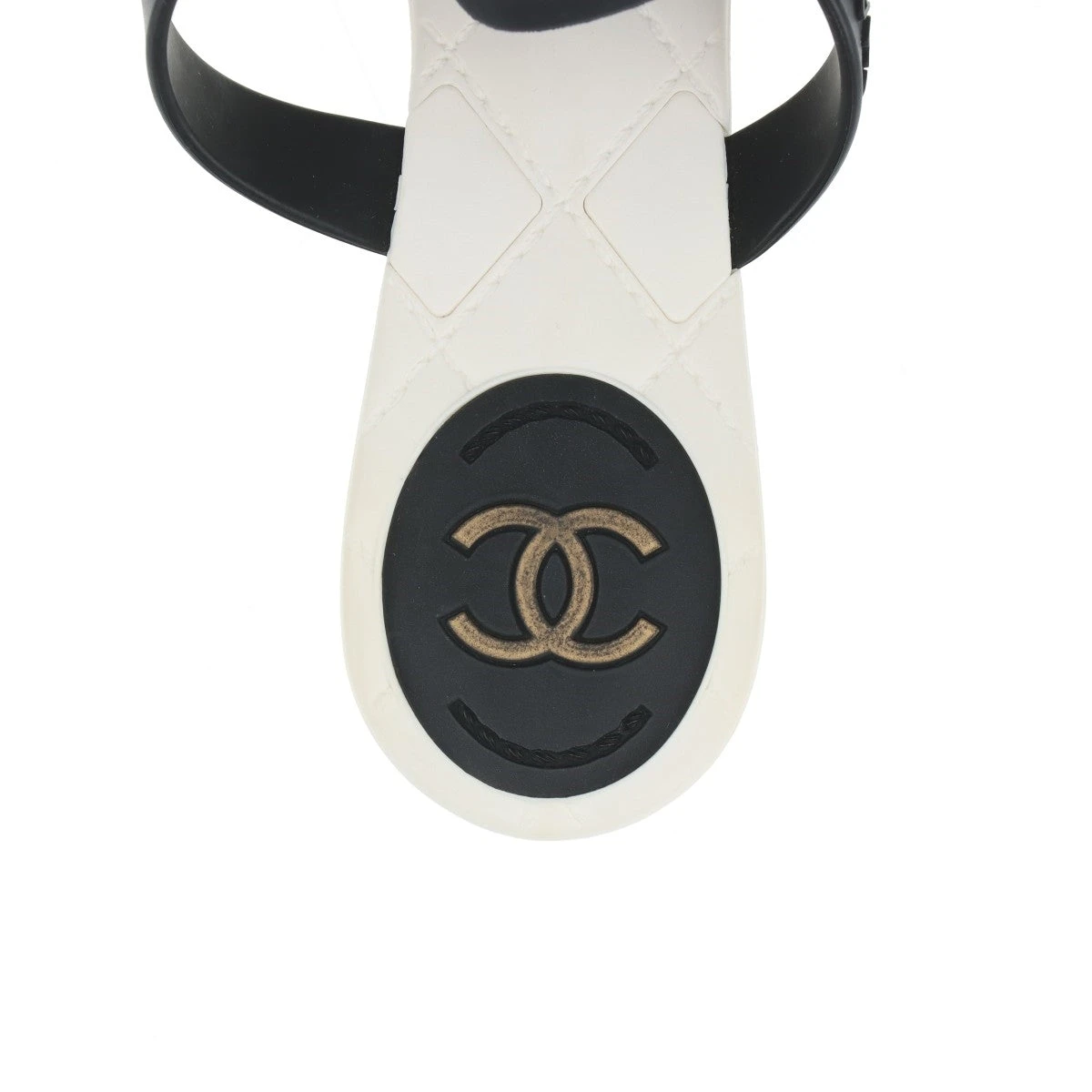 CHANEL シャネル ココマーク カメリア サンダル 38 シャネル ココマーク カメリア ラバー サンダル 38 レディース