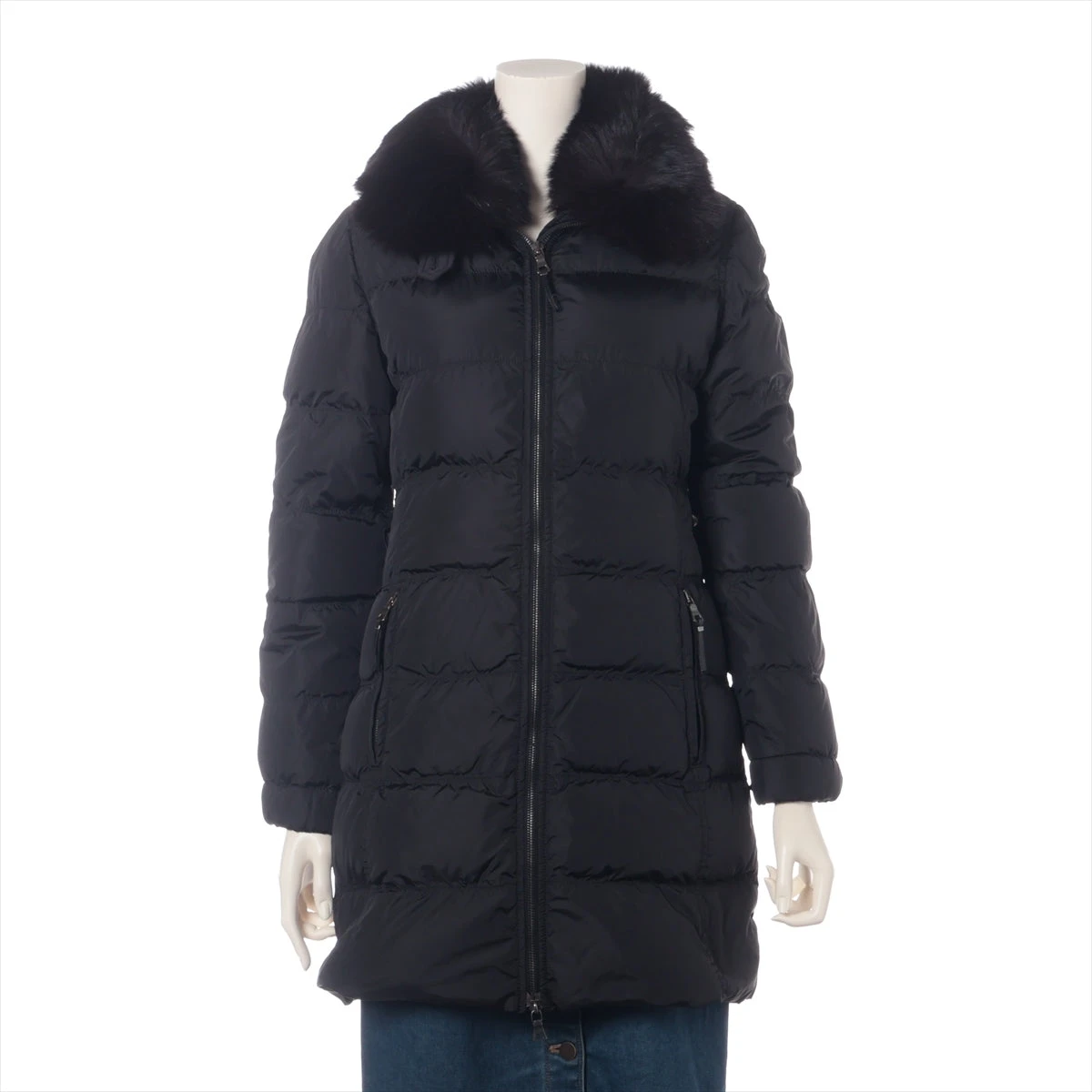 プラダスポーツ 07年 ナイロン ダウンジャケット 36 レディース