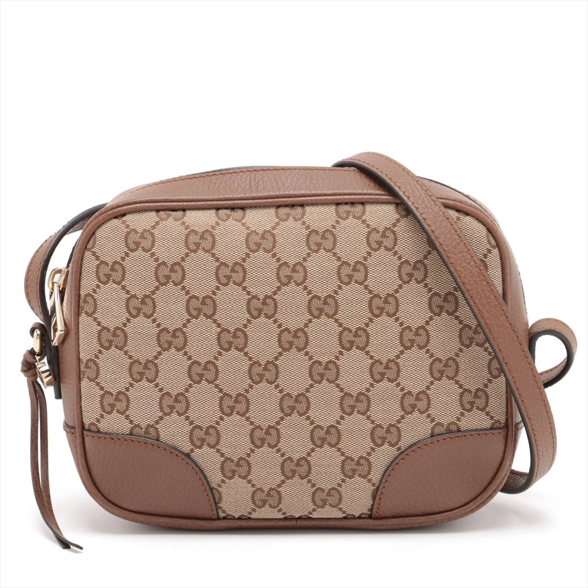 GUCCI ショルダーバッグ　GG柄　スプリーム　レザー　ベージュ GUCCI ショルダーバッグ GGスプリーム キャンバス レザー ベージュ