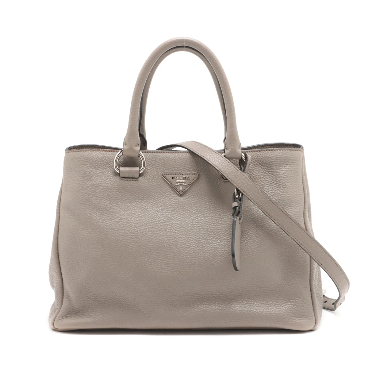 プラダ　PRADA ヴィッテロダイノ BN2579 ハンドバッグ プラダ ヴィッテロダイノ レザー 2WAYハンドバッグ ベージュ BN2579