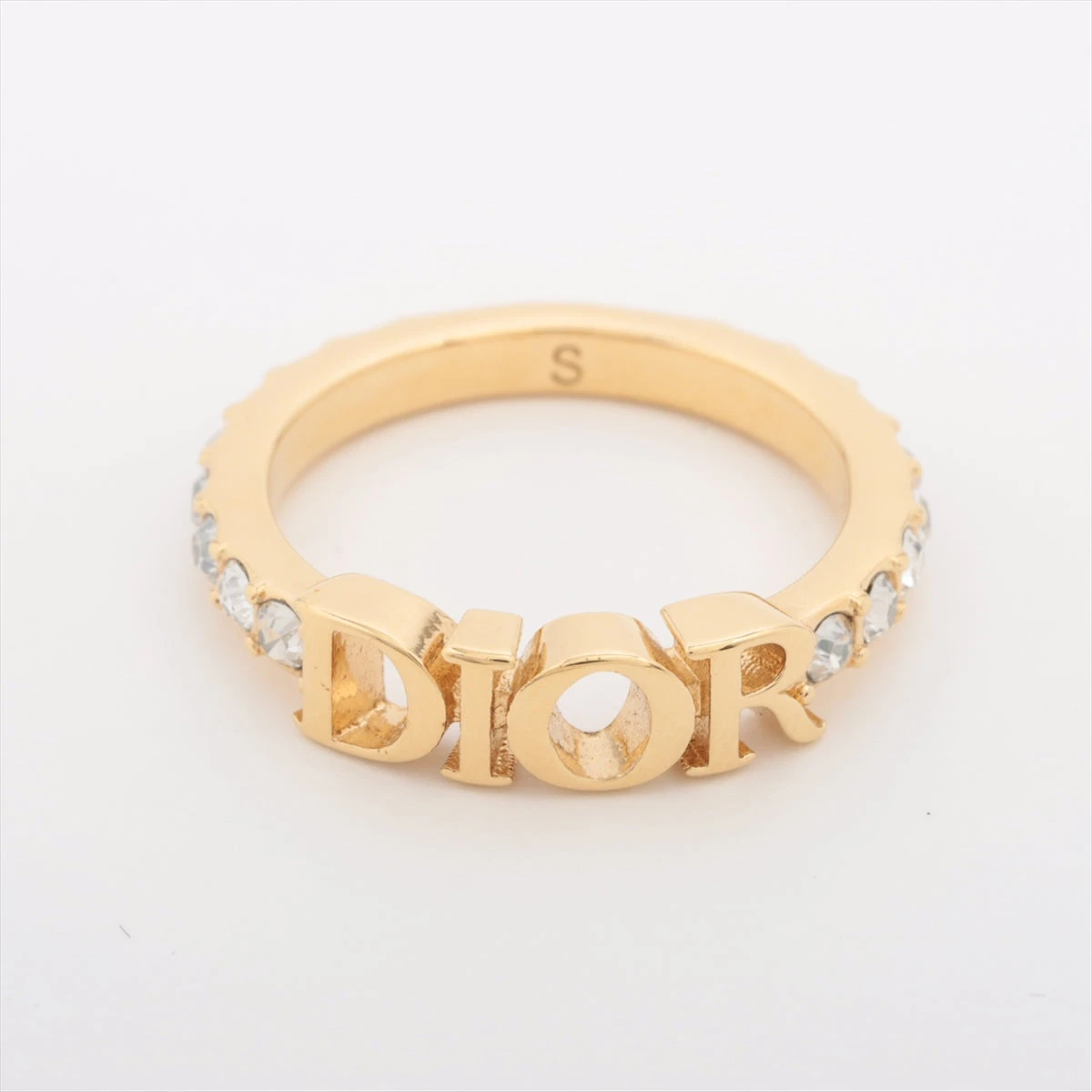ディオール クレール ディー リュヌ S リング レディース ゴールド 美品】Dior Clair D Lune クレール ディー リュヌ リング 指輪 S