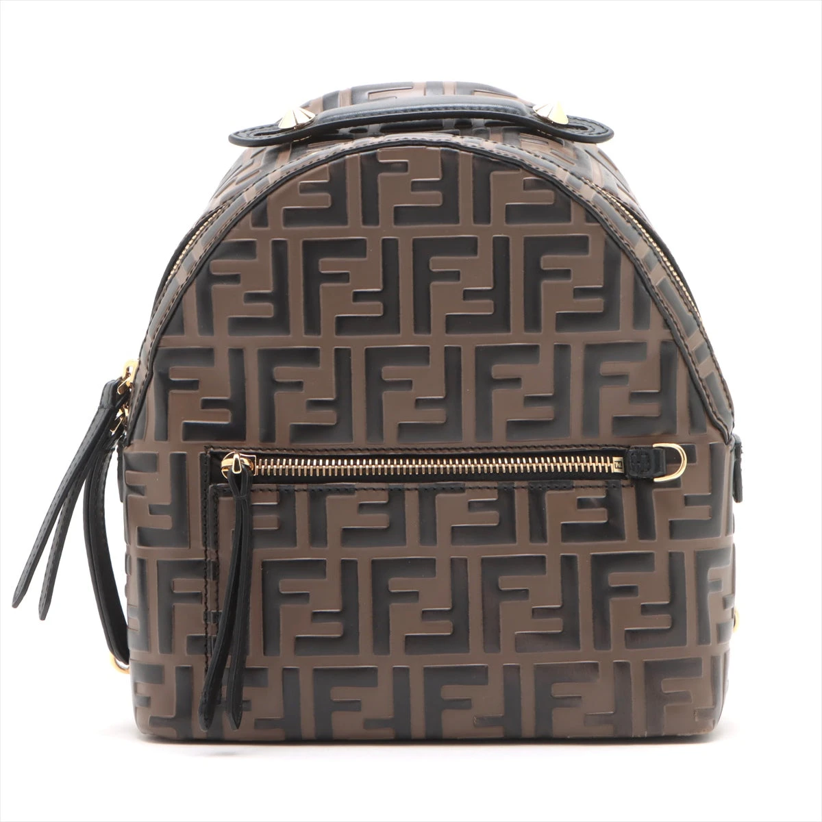 フェンディ レザー スタッズ バックパック 8BZ038 FENDI 中古 フェンディ リュック レディース ブランド バイ ザ