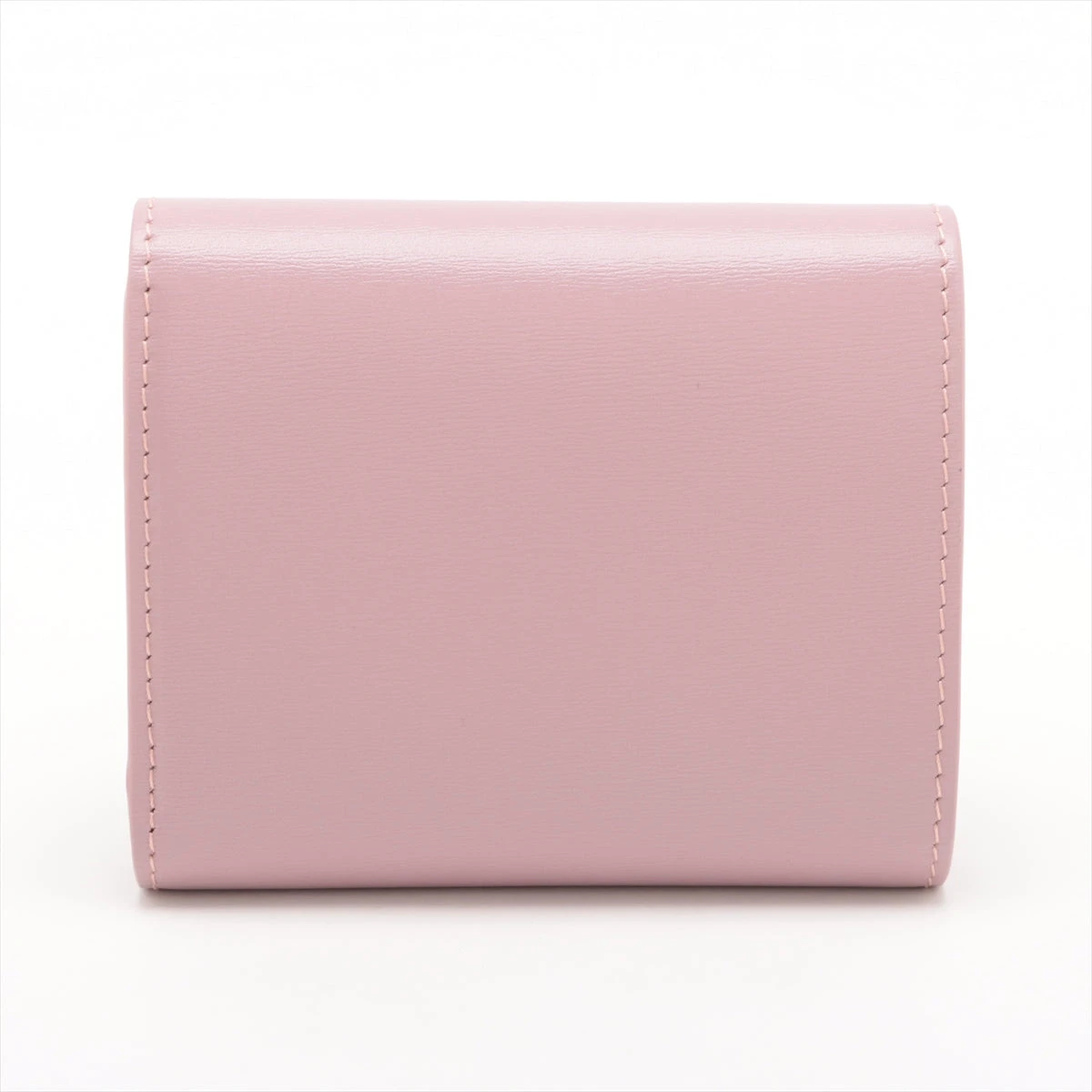 セリーヌ トリオンフ レザー コンパクトウォレット ピンク A3450879