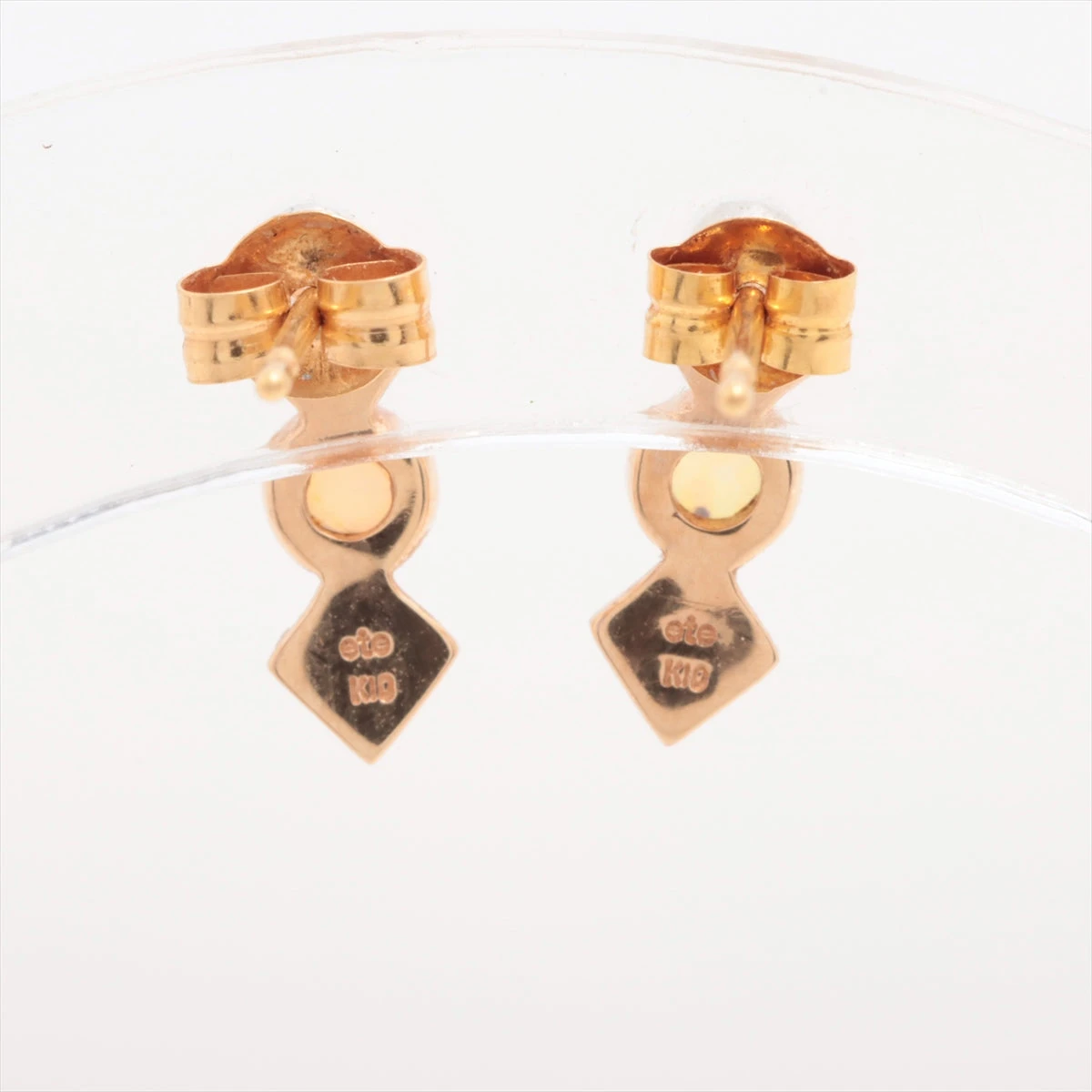 ete エテ さんかくピアス k10 k18 K10ゴールド ｜ ete／ete bijoux | エテ／エテビジュー 公式サイト