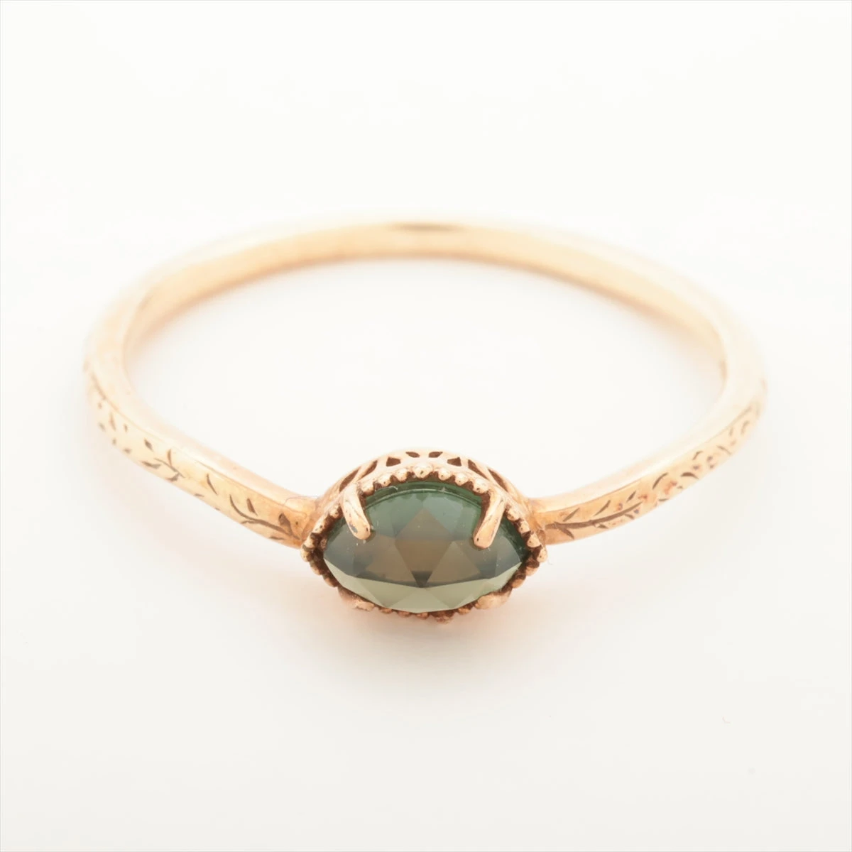 アガット パールフラットデザインリング 指輪 アコヤ真珠 K18 9号  