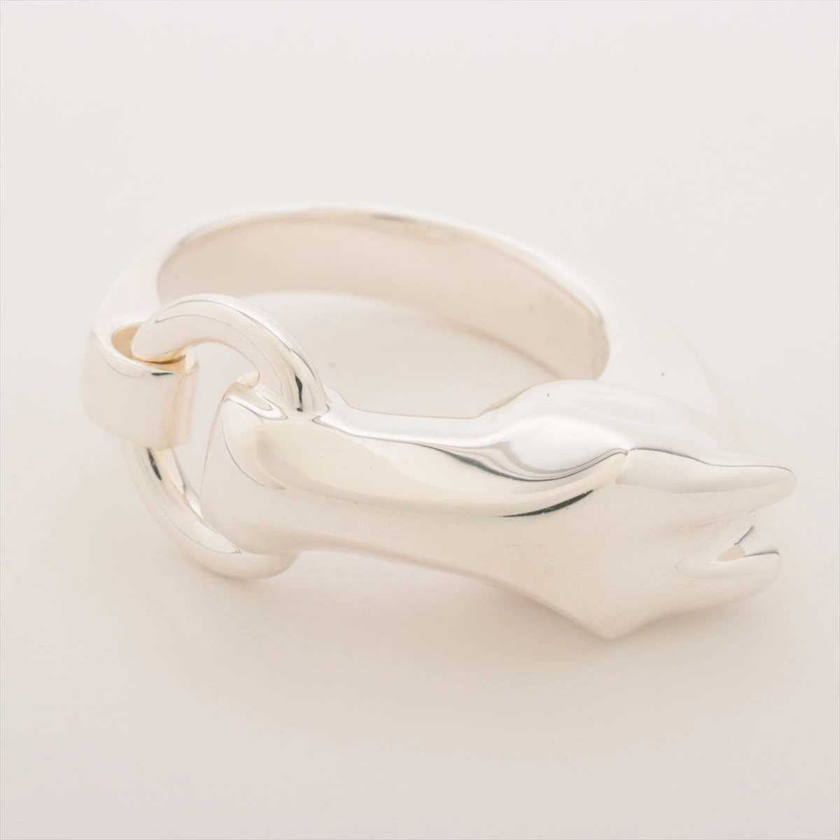 エルメス　HERMES シルバー　リング　ギャロップ　55 silver HERMES エルメス ギャロップ エルメス PM シルバー リング