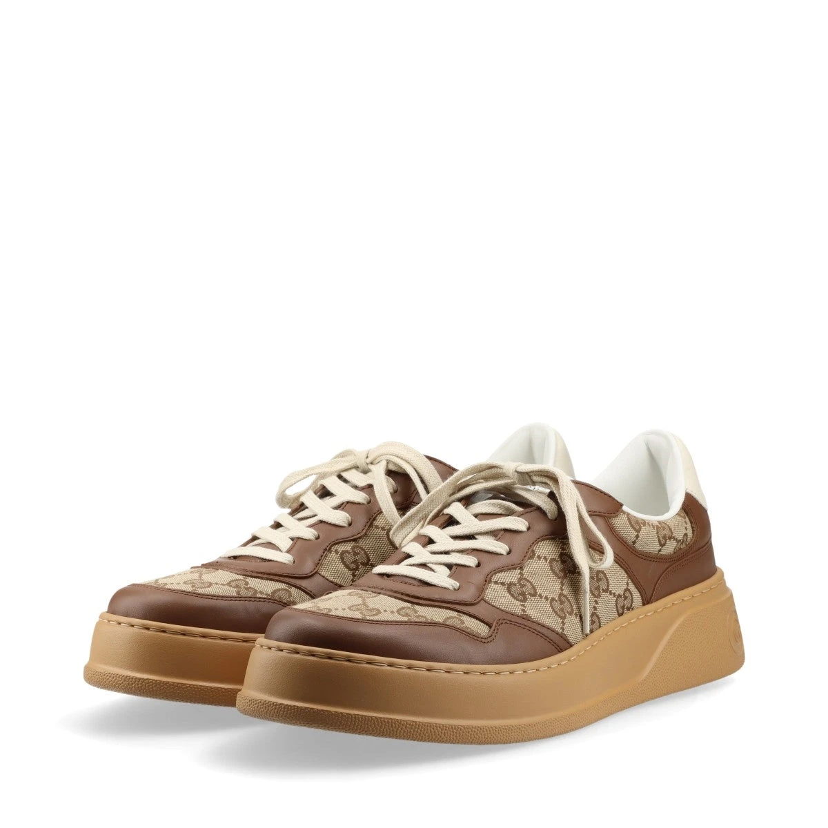 Gucci スニーカー ブラウン ベージュ 最終値下げ☆即完売品☆ Gucci グッチ スニーカー ベージュ/ブラウン