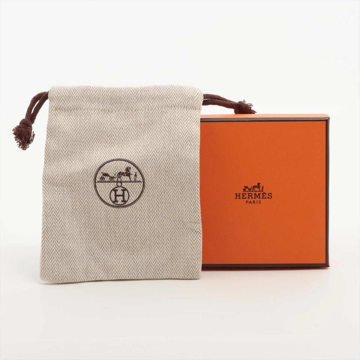 さんさん様　美品　エルメス　HERMÈS バングル ゴールド　シルバー金具 エルメス ミニクリックシェーヌダンクル FI0222 バングル GP