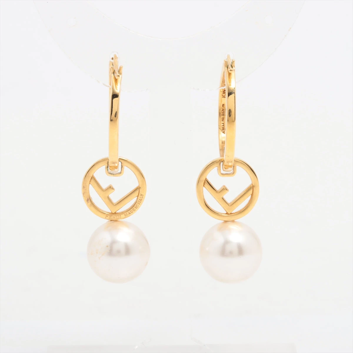 dior♡ピアス　美品 Dior】《DIOR TRIBALES》メタル & レジンパール ピアス (Dior
