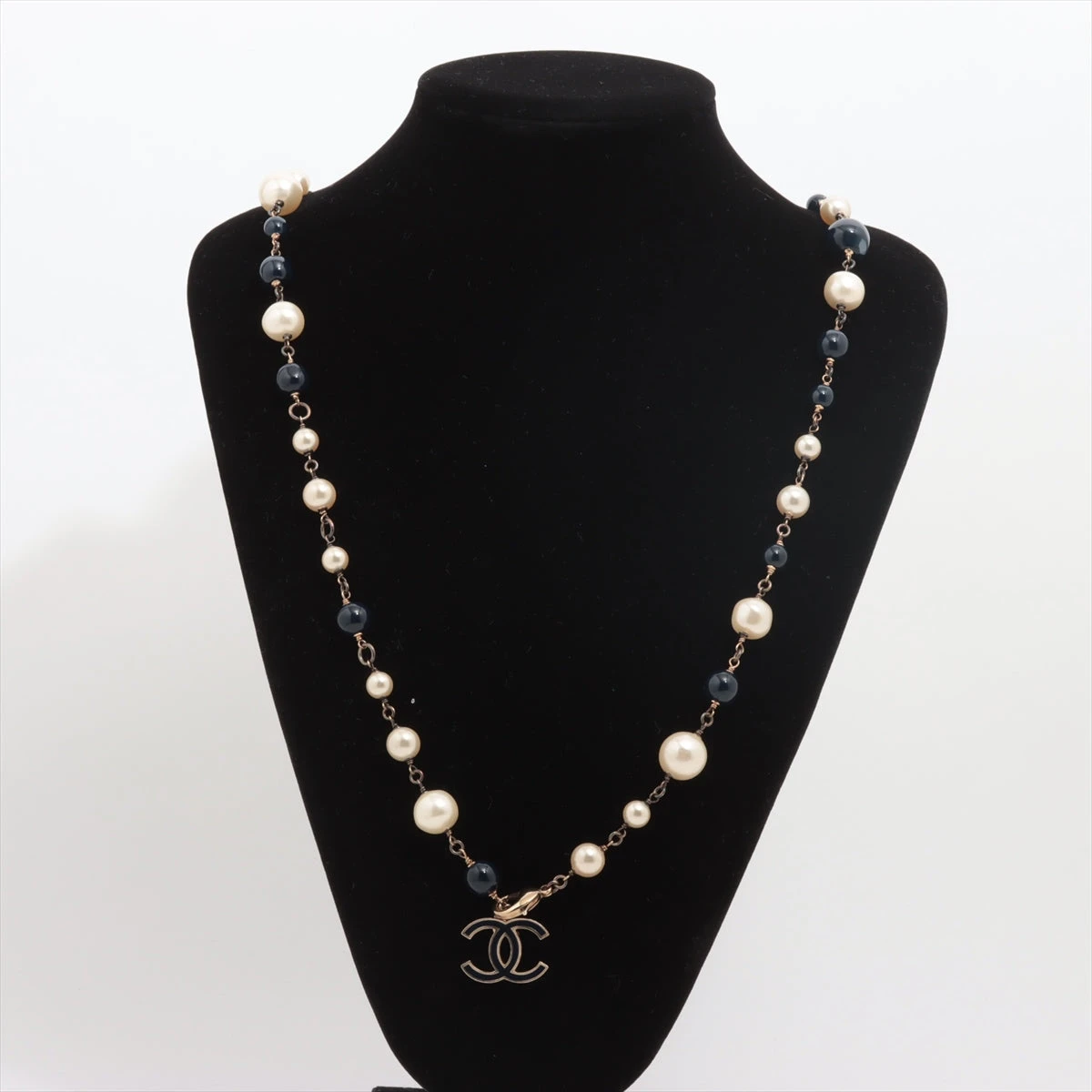 CHANEL A21K シャネル ネックレス ゴールド ピンクパール