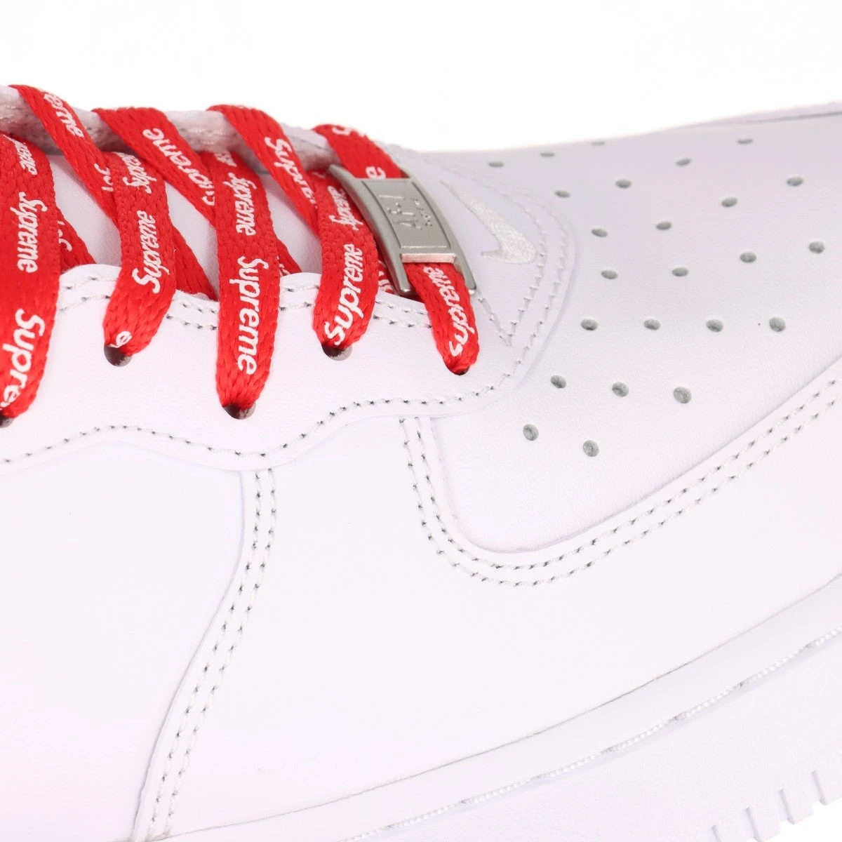 ナイキ×シュプリーム AIR FORCE 1 MID SP レザー ハイカット