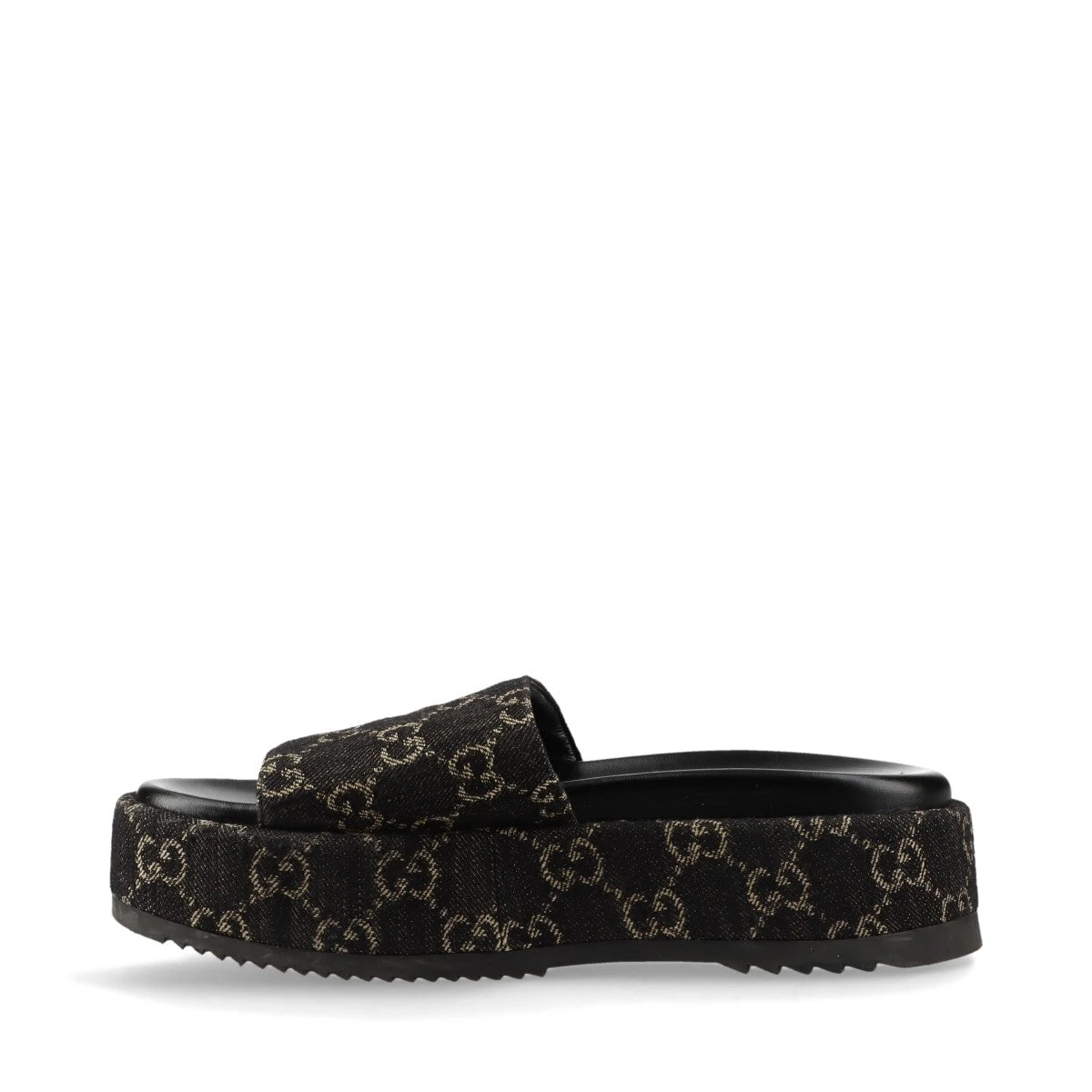 H*3様 GUCCI デニム ビーチサンダル ネイビー GUCCI ｜グッチ公式オンラインショップ｜イタリアの職人技
