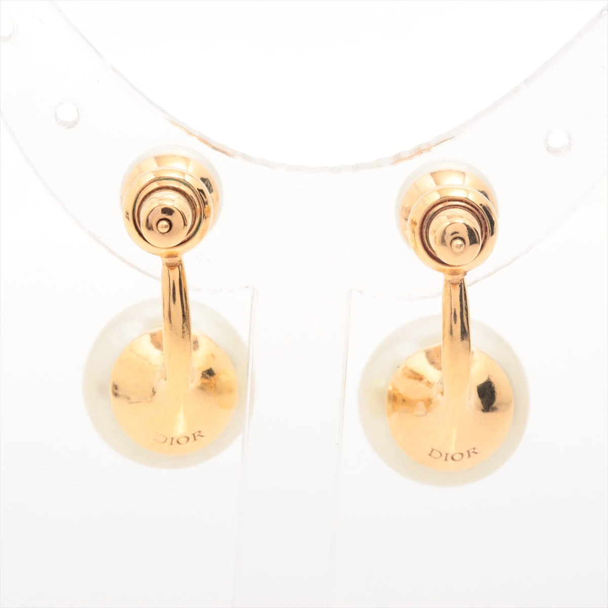 Dior ディオールロゴ CD パール ゴールド ピアス ディオール CDロゴ ピアス GP×フェイクパール ゴールド A3453627
