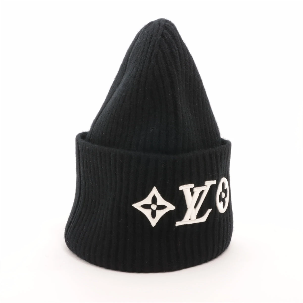 ヴィトン M77872 ビーニー LV ヘッドライン RN0223 ニットキャップ