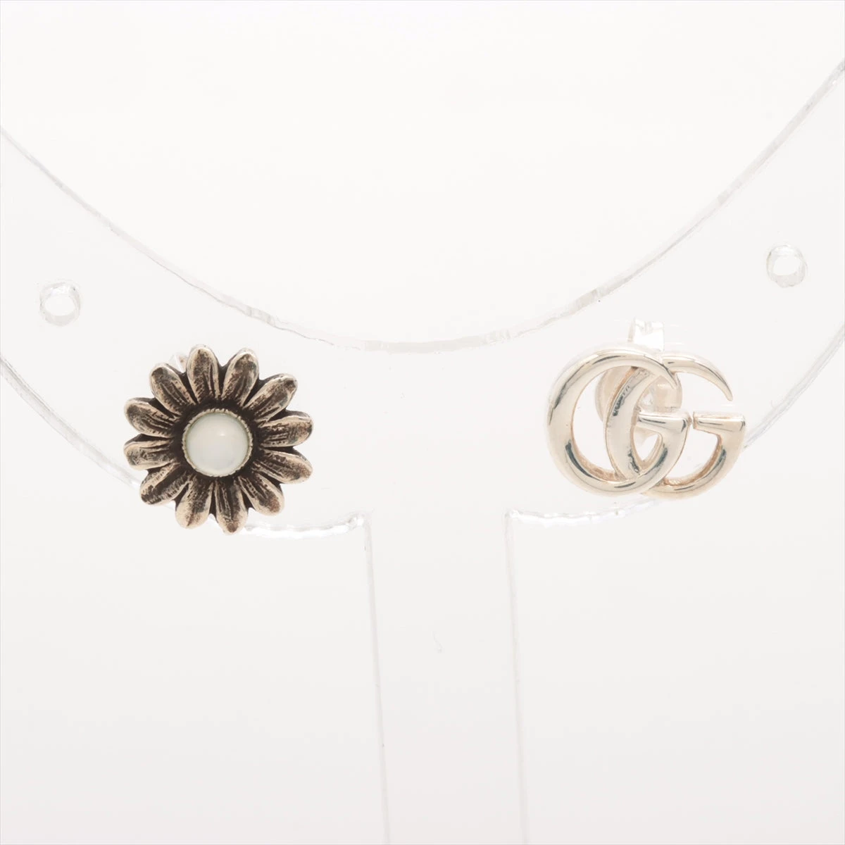 グッチ GUCCI ピアス GGフラワー 925 1.8g シルバー