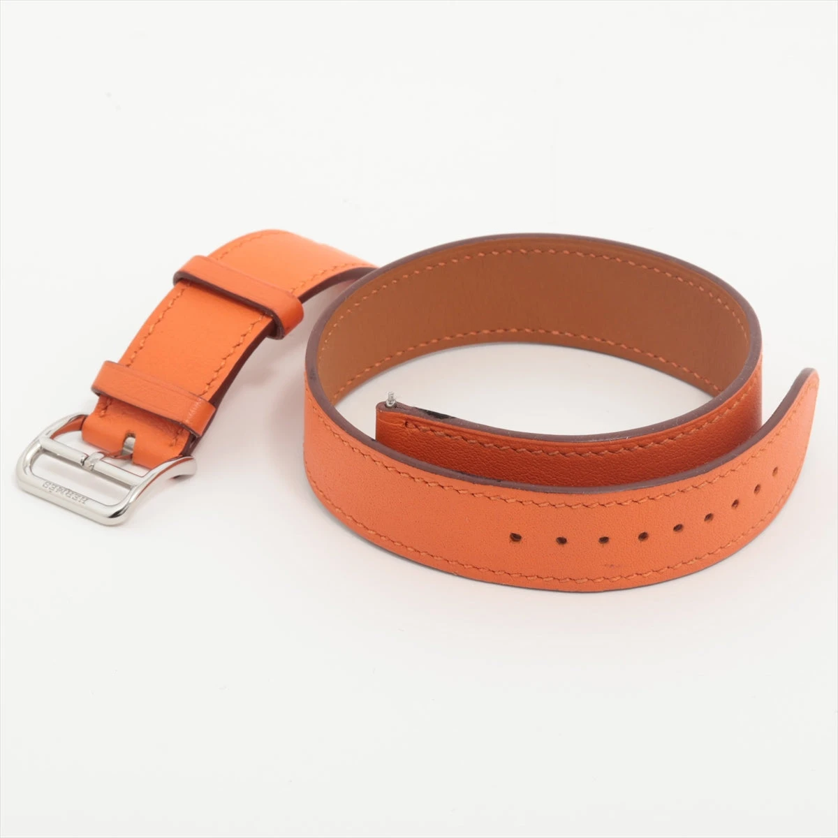 エルメス Hウォッチ HH1.510 SS×革 QZ 白文字盤 AP103331｜中古