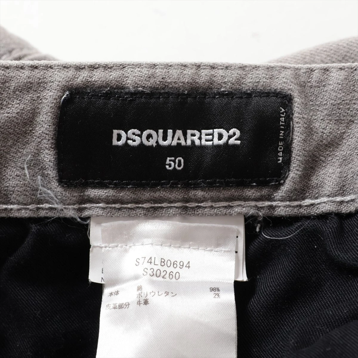 新品、ブラックアンドホワイトダークグレー パンツ 定価19950新品タグ付き HYKE(ハイク) 25SSTASLAN TWILL WIDE LEG PANTSストレッチ