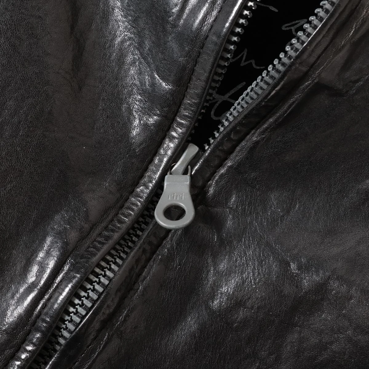 バックラッシュ カウレザー レザージャケット L メンズ ブラック 1254 