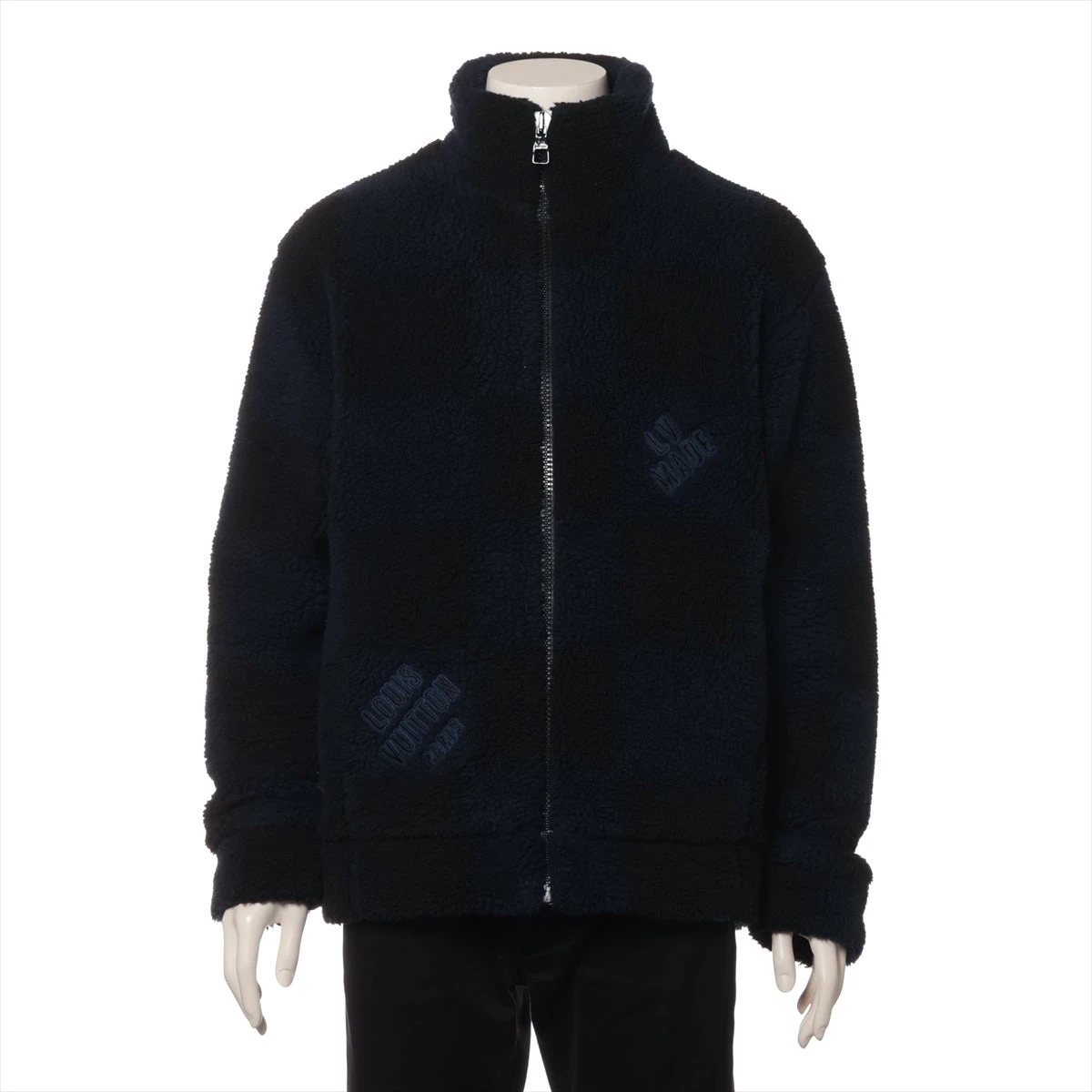 ヴィトン×NIGO 22SS ポリエステル ジャケット M メンズ ブラック 