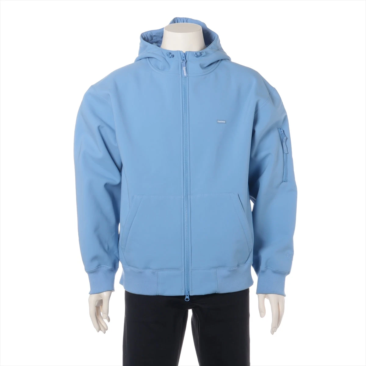シュプリーム 23AW ポリエステル パーカー M メンズ ブルー