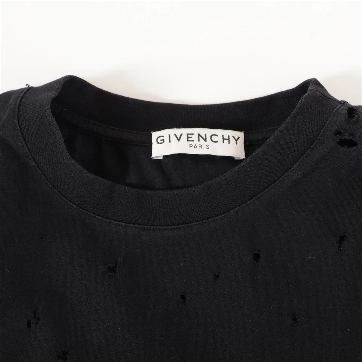 ジバンシィ コットン Tシャツ S レディース ブラック BW700D3Z3F ジバンシィ コットン Tシャツ S レディース ブラック BW700D3Z3F