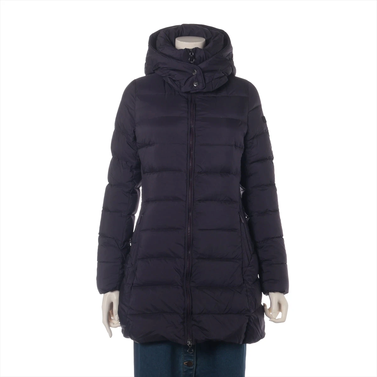 タトラス サブリナ ダウンコート 2way Aライン パープル 02 Mサイズ