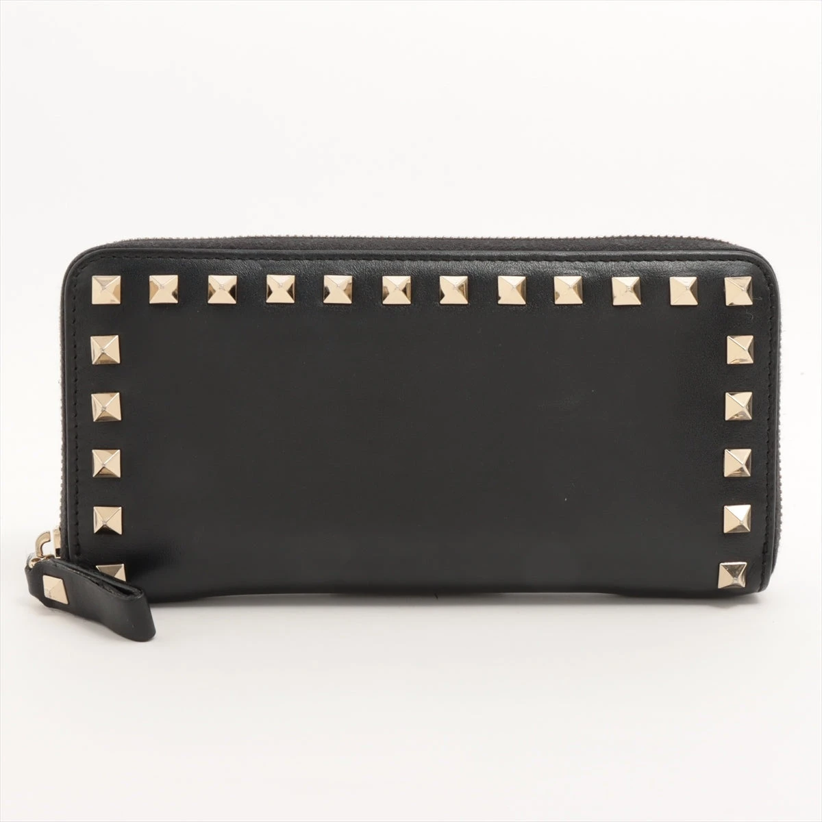 新品同様! ヴァレンティノガラヴァーニ 定番 ロックスタッズ ネイビー 22.5 ○VALENTINO GARAVANI ヴァレンティノ・ガラヴァーニ ロック