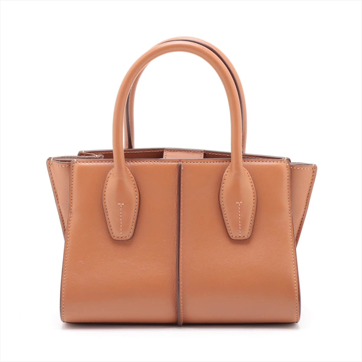 2505-135｜美品｜トッズ ハンドバッグ レザー ブラウン Woman ブラウン トッズ ダルセナ レザー バッグ ミディアム