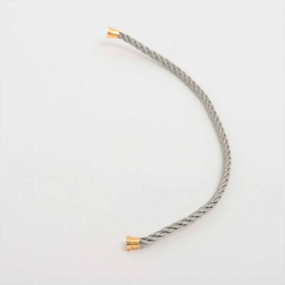 フレッド フォース10 ブレスレット SS シルバー×ゴールド ワイヤーのみ