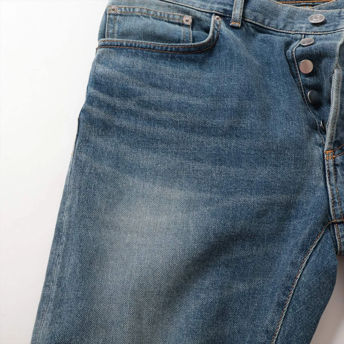 ディオール×ケニーシャーフ コットン デニムパンツ 31 メンズ ブルー