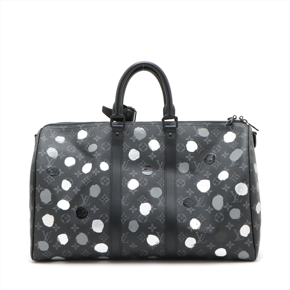 希少　美品　ルイヴィトン モノグラム キーポル 45 草間　2WAY ボストン ヴィトン×草間彌生 モノグラムエクリプス キーポルバンドリエール45