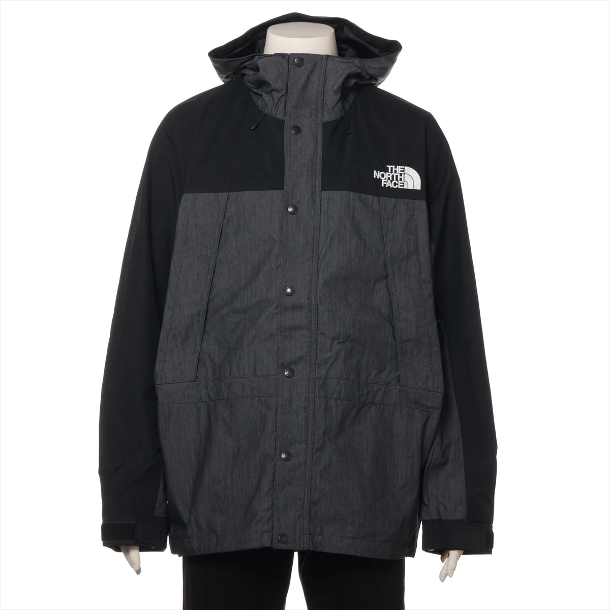 ノースフェイス ポリエステル×ナイロン ジャケット XL メンズ ブラック 
