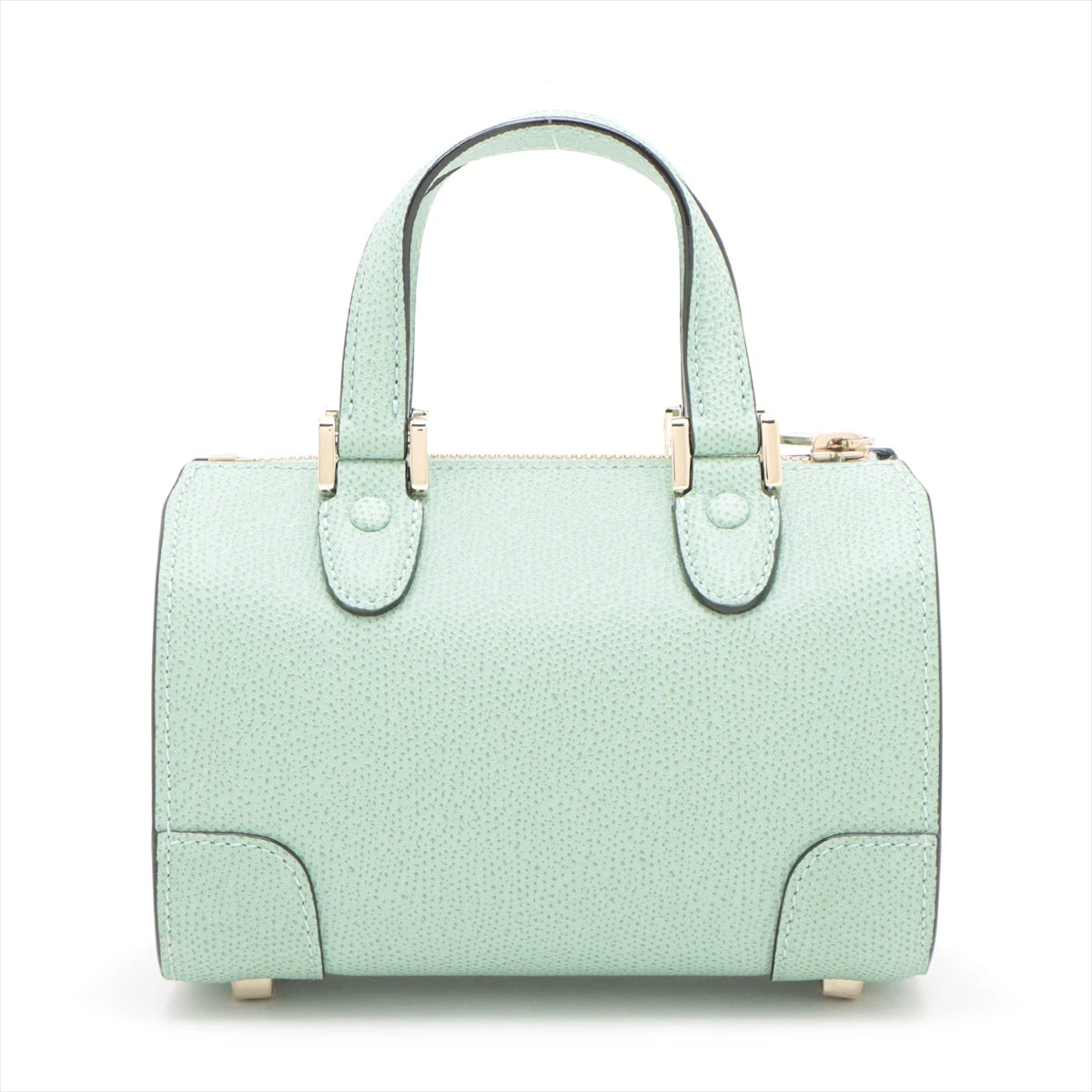 ヴァレクストラ バビラ マイクロ レザー 2WAYハンドバッグ グリーン