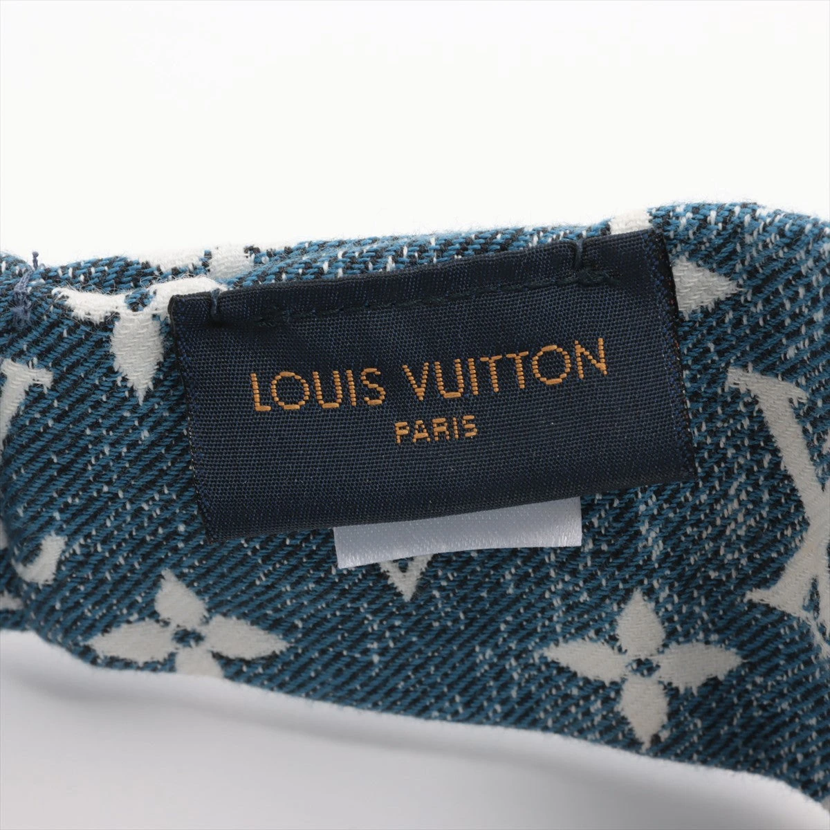 ヴィトン M77470 ヘッドバンド デニム CC1221 ヘアバンド