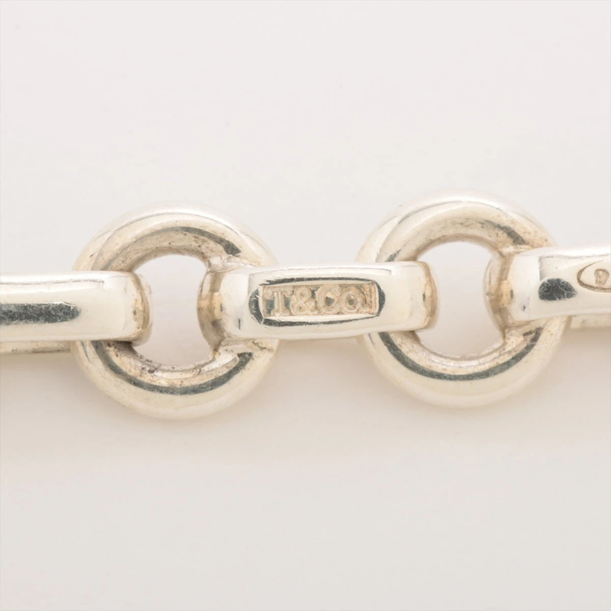 ティファニー ドーナツ サークル リンク ブレスレット 925 PI4fe Tiffany & Co. - 美品 TIFFANY&Co ティファニー 925 ドーナツ