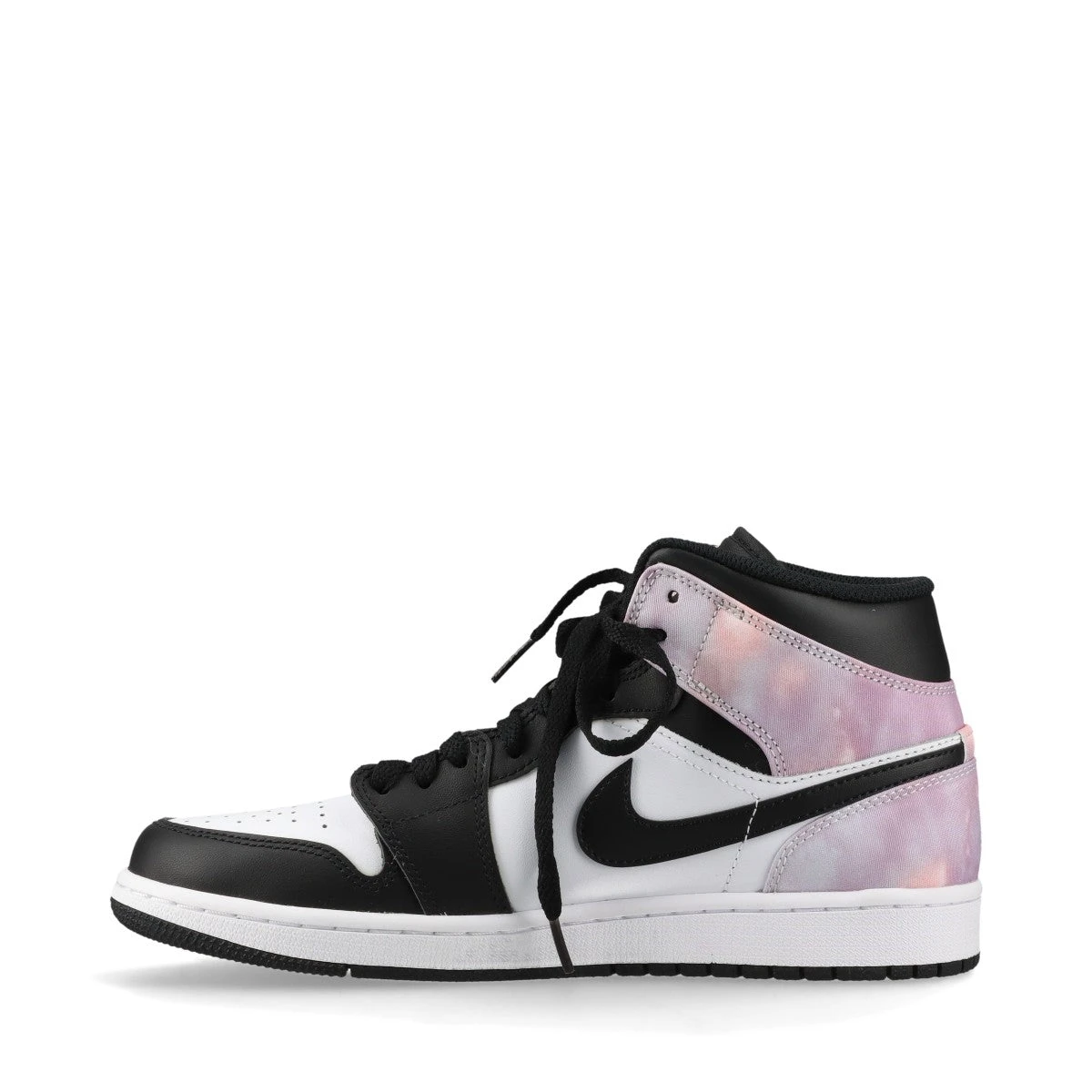 ナイキ AIR JORDAN 1 MID レザー×ファブリック ハイカット