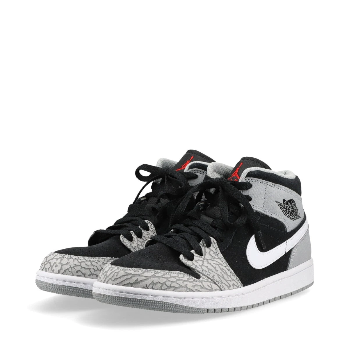 ナイキ AIR JORDAN 1 MID SE レザー×スエード ハイカット