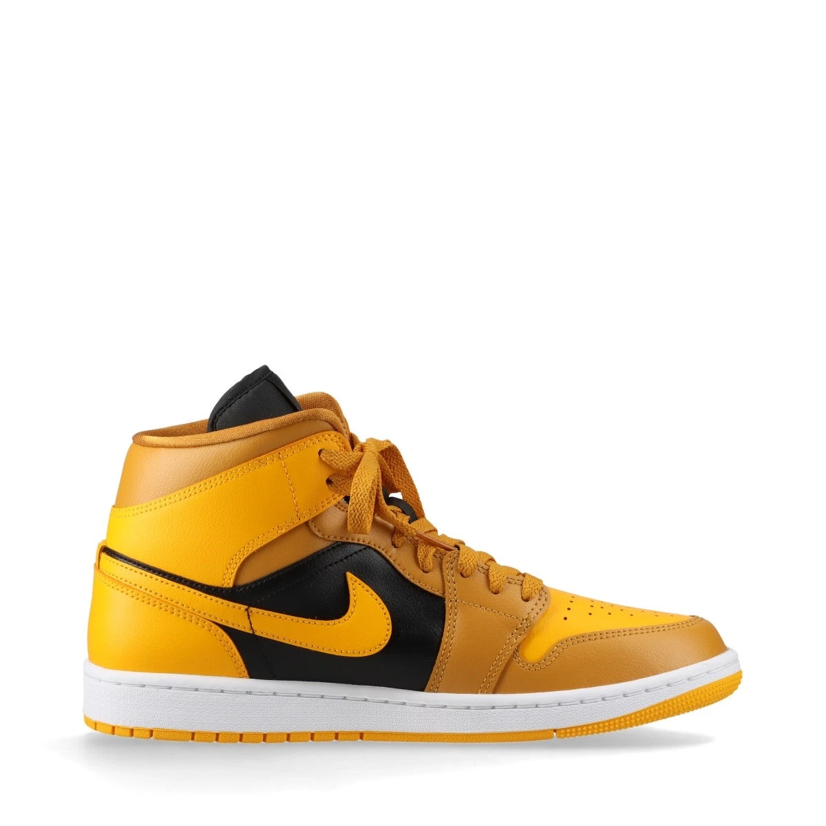 ナイキ AIR JORDAN 1 MID レザー ハイカットスニーカー 27cm