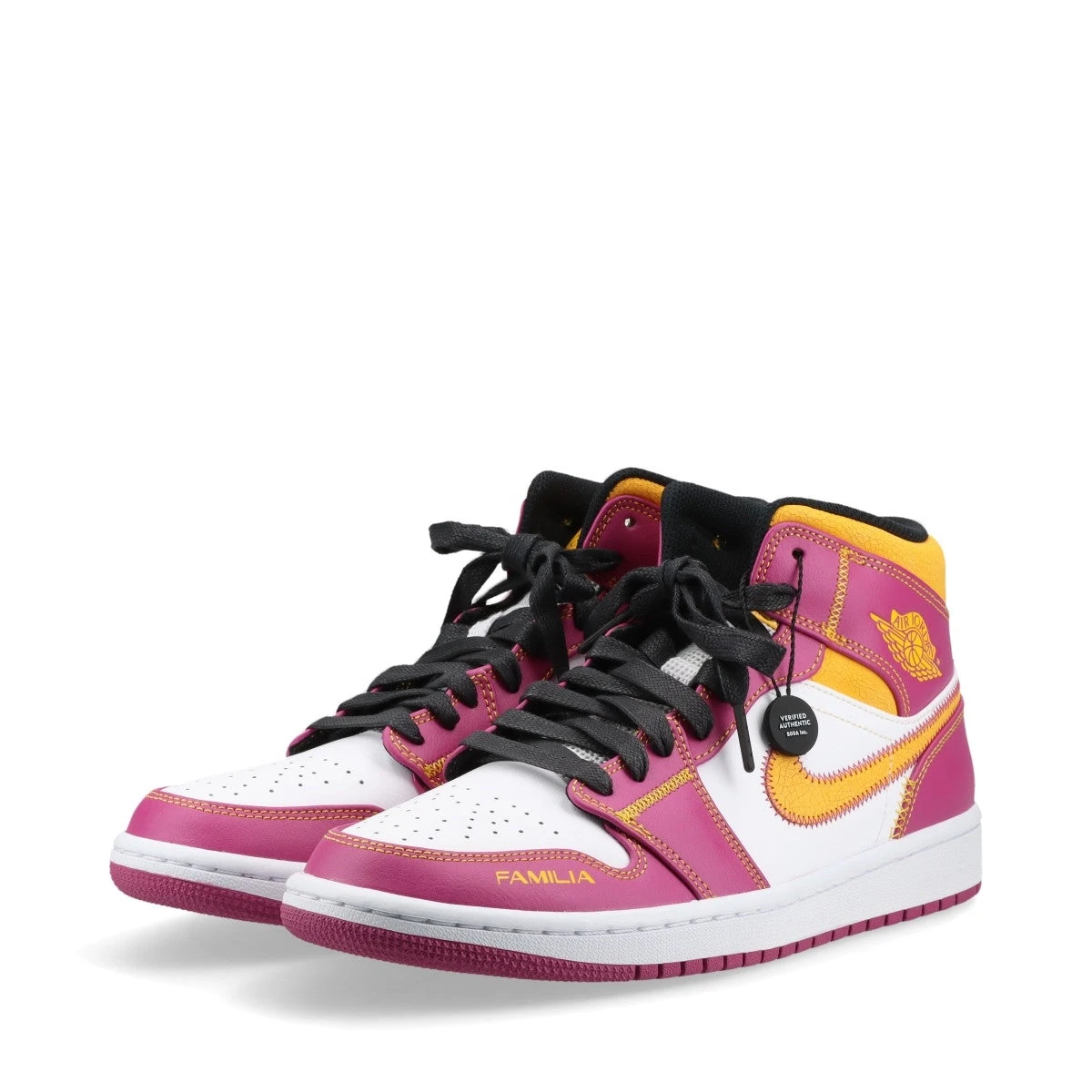 ナイキ AIR JORDAN 1 MID レザー ハイカットスニーカー 26.5cm
