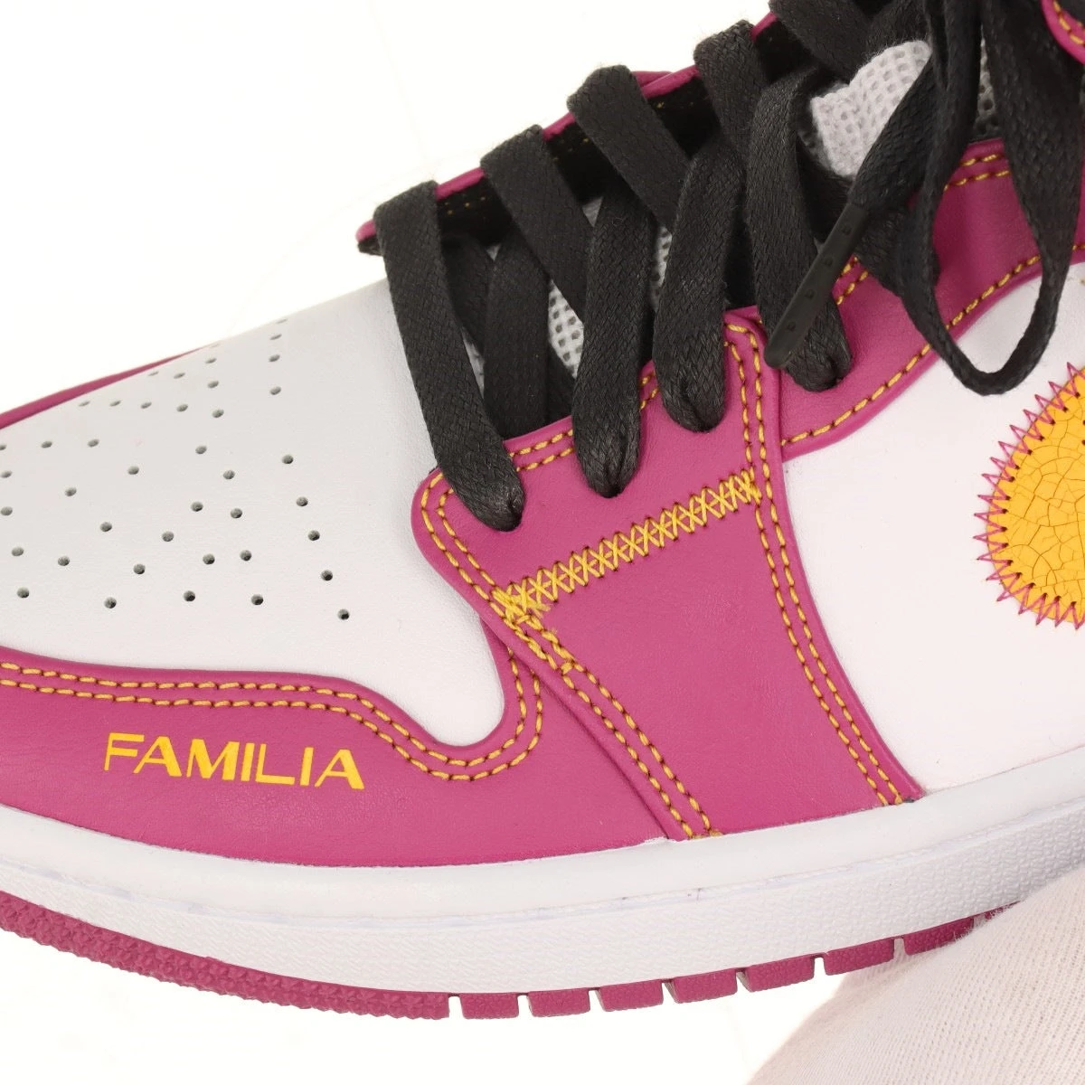 ナイキ AIR JORDAN 1 MID レザー ハイカットスニーカー 26.5cm