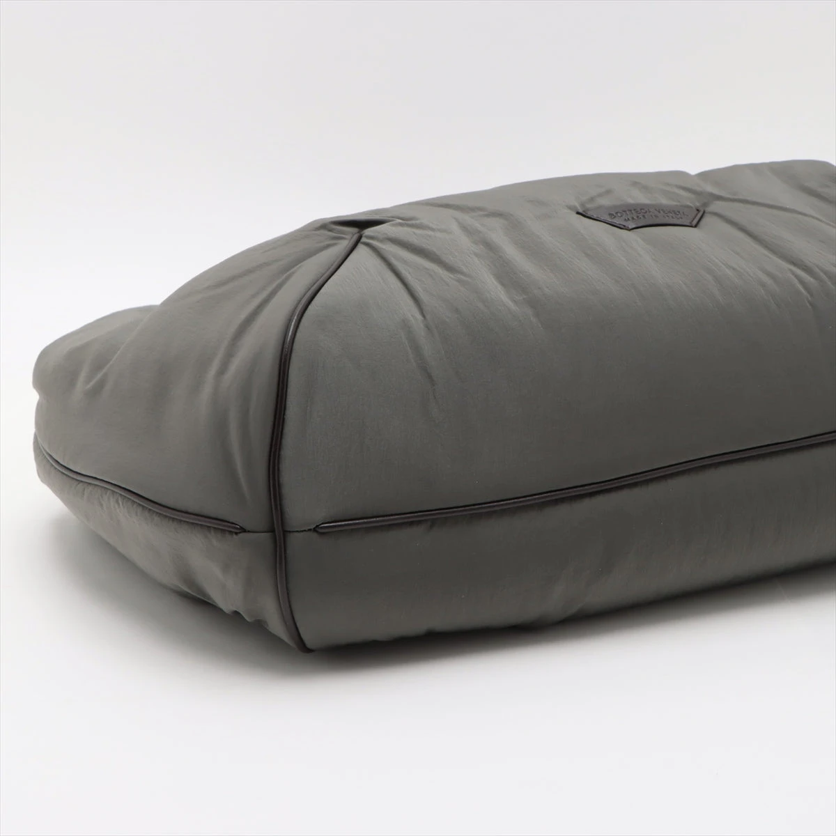 ボッテガヴェネタ クロスロード バックル ナイロン×レザー トート