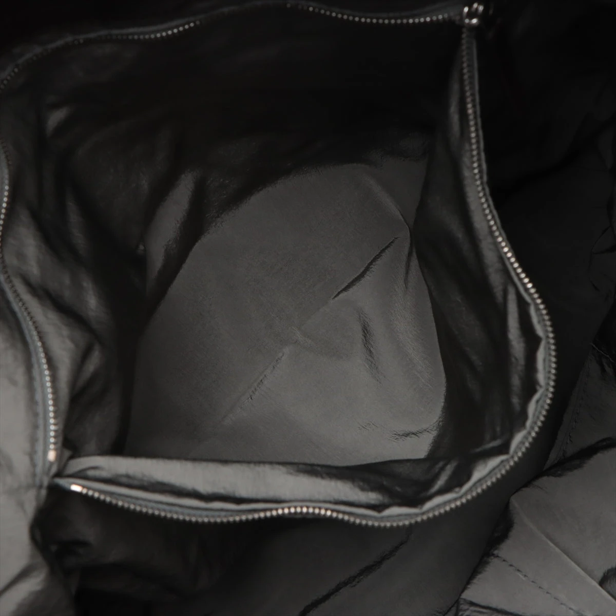 ボッテガヴェネタ クロスロード バックル ナイロン×レザー トート