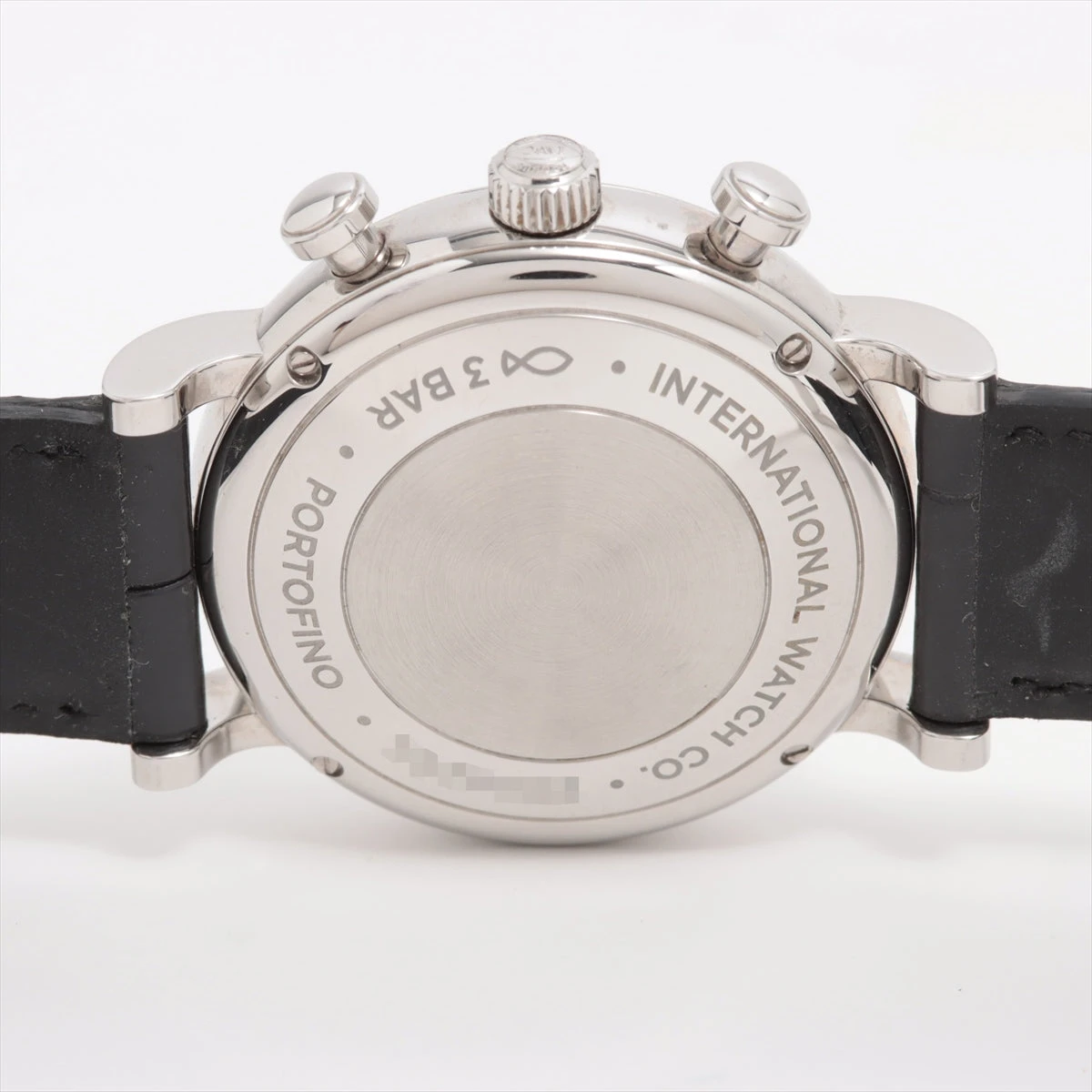 IWC ポートフィノ クロノグラフ 39 IW391405 SS×革 AT グリーン文字盤 